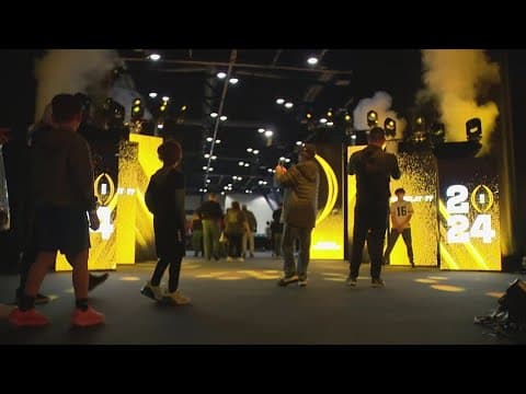 Kids bused to free events during college football national championship weekend in Houston