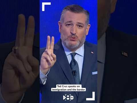 THE TEXAS DEBATE: Ted Cruz speaks on immigration and the border