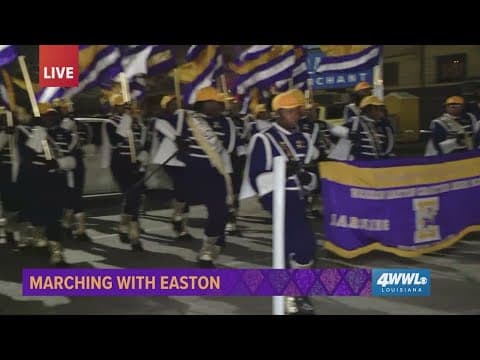 Marching with the Band | Warren Easton Band Director shares what they'll play along the route