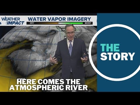 Get ready for rain, the Portland area's in for an atmospheric river
