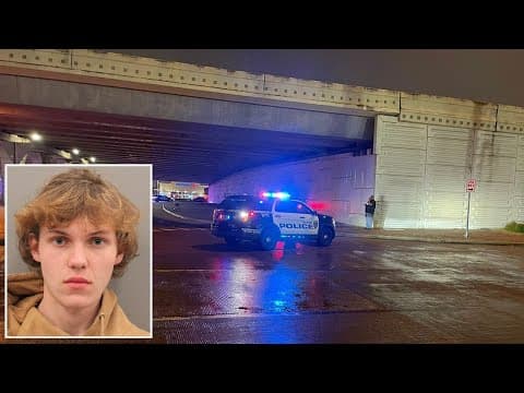 Police suspect teen was drunk when he allegedly ran over man sleeping under bridge