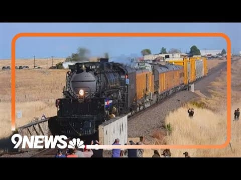 Union Pacific bringing huge Big Boy locomotive to Colorado