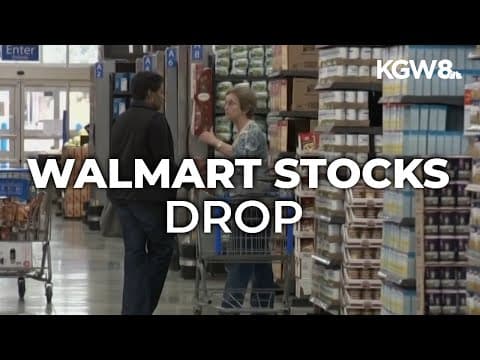 Walmart's profit misses expectations, leading to stock decline