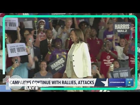 2024 presidential campaigns continue with rallies, attacks
