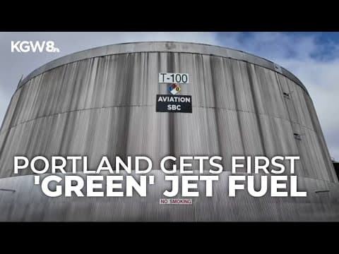 PDX gets first renewable jet fuel shipment while Zenith boosts storage in NW Portland