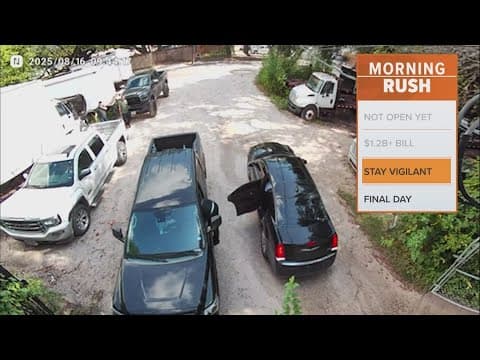 A Houston man said thieves followed him for 13 miles after he left the bank