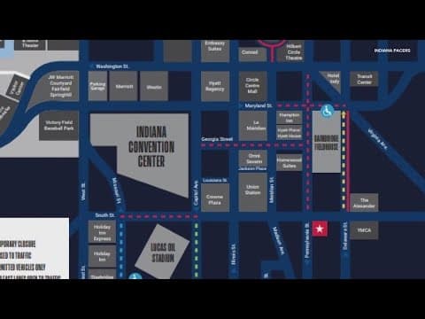 Road closures you need to know about ahead of the NBA All Star weekend