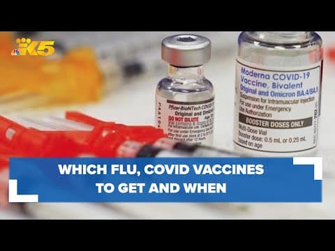 Which flu and COVID vaccines to get and when: HealthLink