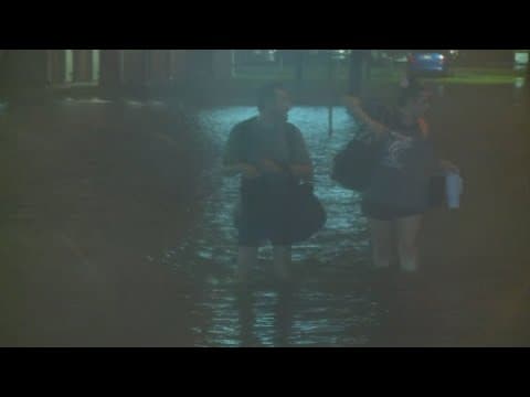 Some St. John Parish residents evacuating out of homes due to flooding