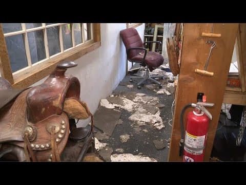 Maryland leather shop owner and building residents displaced after fire