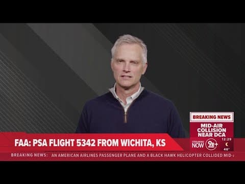 American Airlines issues statement after DC plane crash