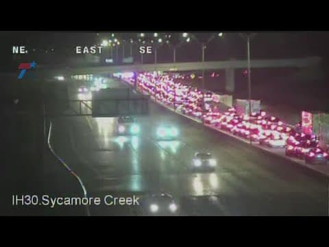 DFW traffic: 2 crashes near downtown Fort Worth cause major backups