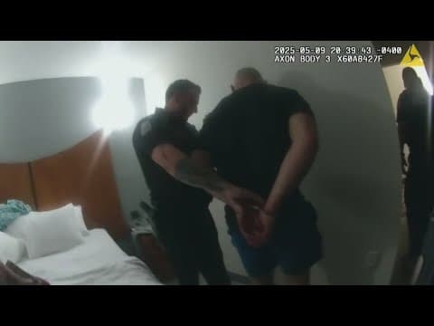 Police release bodycam showing arrest of former Ohio State wrestler during prostitution sting