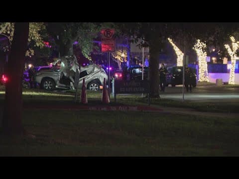 Police investigating deadly crash in the River Oaks area, HPD says