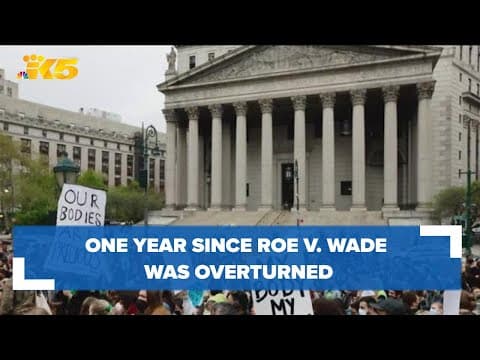 It's been one year since Roe v. Wade was overturned. Here's what has changed in Washington