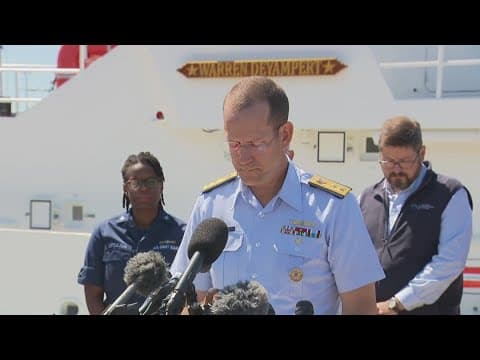 US Coast Guard ROV discovered tail cone, debris of missing sub near Titanic on sea floor