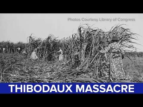 Thibodaux Massacre left 60 dead, 135 years later the story is being told