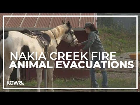 Nakia Creek Fire animal evacuations