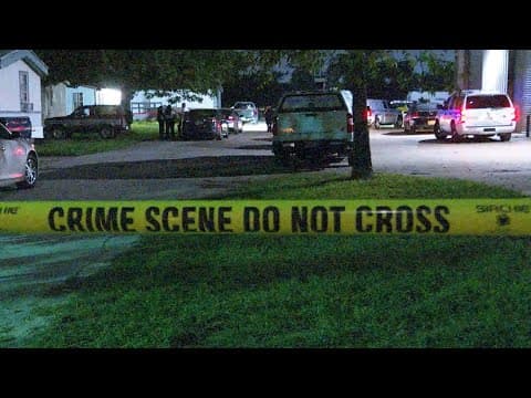 Raw Video | 2 men dead in stabbing at Channelview home, HCSO says