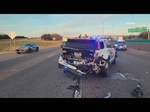 Sheriff's deputies recovering after being hit by a drunk driver, officials say