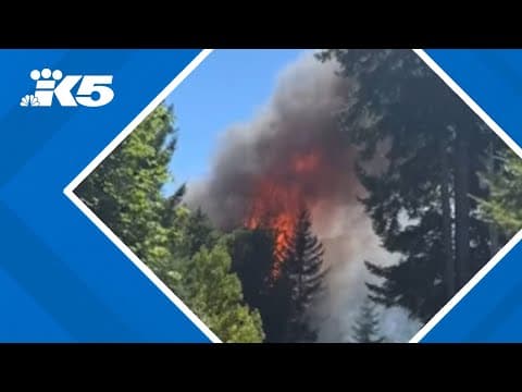 Community reacts to Olympic Peninsula fire that triggered evacuations