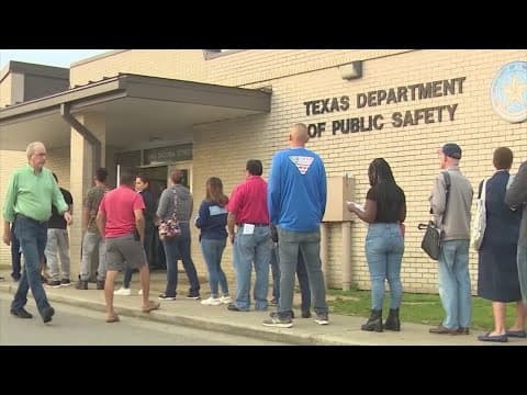 Driver's license appointments canceled after system outage, DPS says