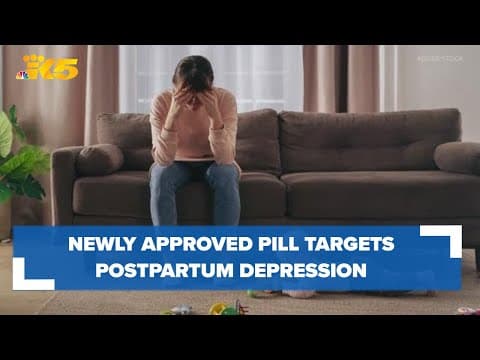Newly approved pill helps women with postpartum depression: HealthLink