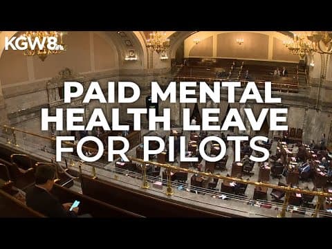 Washington looks to give pilots paid leave for mental health care