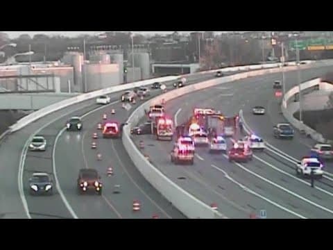 Police: 1 dead in 'road rage' shooting on I-670 near downtown Columbus