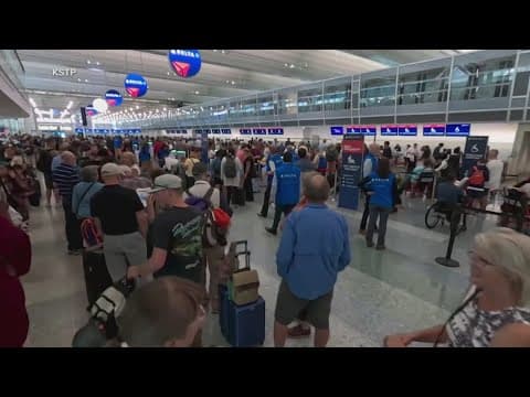 US is investigating Delta’s flight cancellations and faltering response to global tech outage