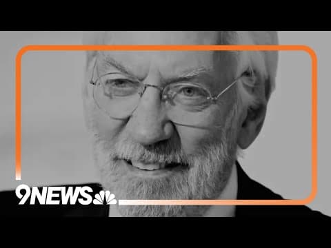 Donald Sutherland has died at age 88, family says