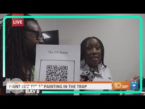 'Painting in the Trap' combines art and urban music in Tampa