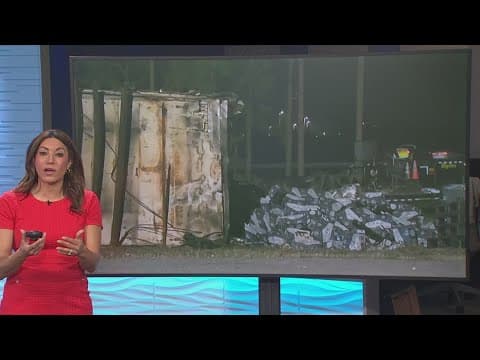 Semi truck carrying beer overturns in Ruskin