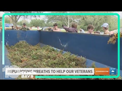Hillsborough community repurposes wreaths for veterans
