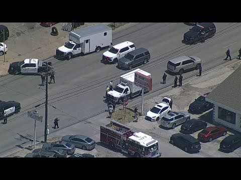 SCENE VIDEO: North Texas deputy injured in shooting, officials say
