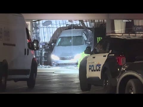Car crashes into Oceanside gun store
