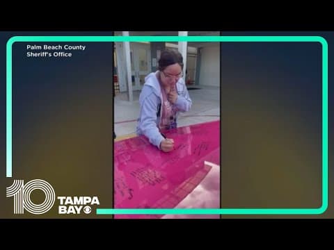 Florida teacher gets heartwarming surprise after overcoming breast cancer