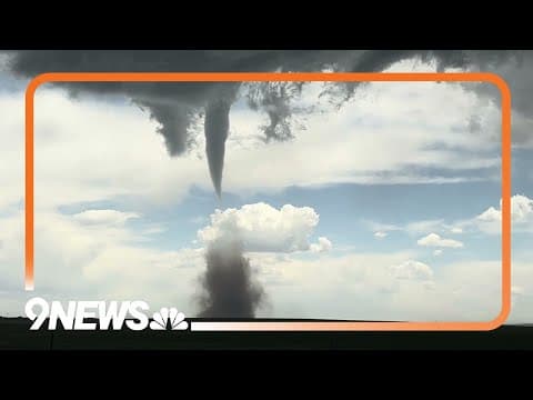Tornado near Watkins, Colorado