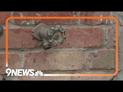 Plumbing tips for the first cold snap of the season in Colorado