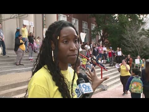 Students, parents protest $1.2 million budget cuts to Northwest DC school