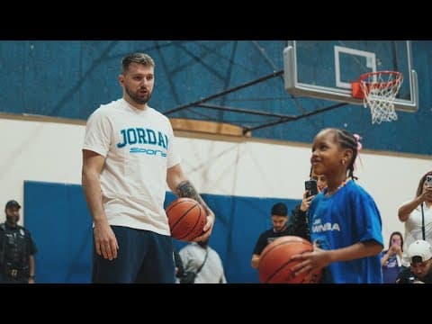 Dallas Mavs Luka Doncic launches a new foundation