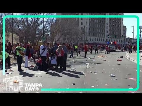 Several people injured in shooting near parade celebrating Kansas City Chiefs' Super Bowl win