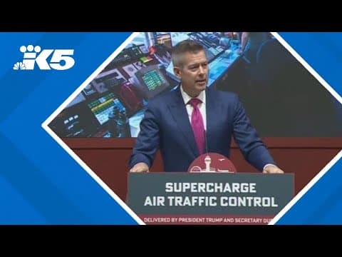 Sec. of Transportation Duffy unveils air traffic control upgrades
