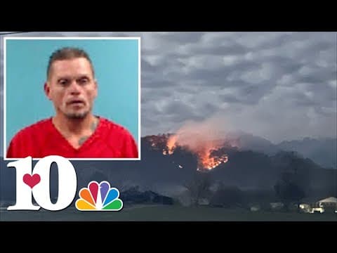 Man arrested for arson in Roane County wildfire