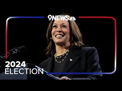 Kamala Harris gives concession speech after loss to Donald Trump