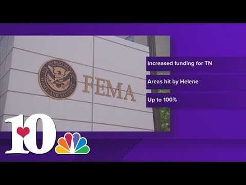 Fed to pay for all debris removal and emergency protective measures in TN after Hurricane Helene