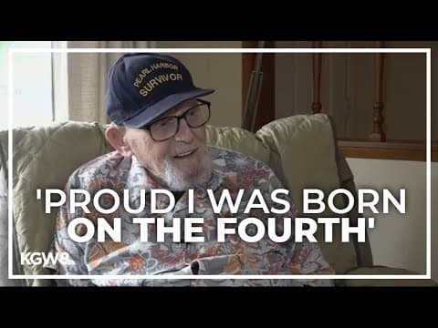 Pearl Harbor veteran in Beaverton turns 104 on Fourth of July