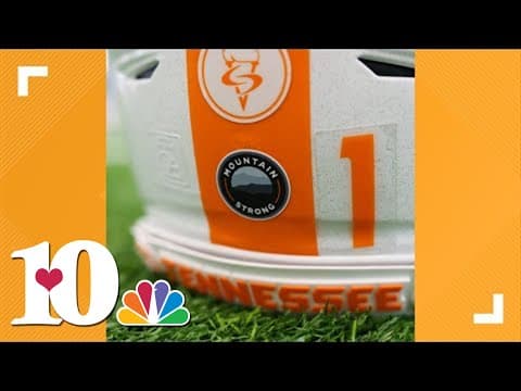 Tennessee Football will debut 'Mountain Strong' helmet decal, honoring those impacted by Helene