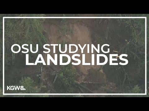 A new OSU study focuses on strength and frequency of landslides