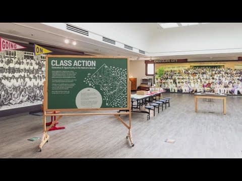 New exhibit at the DC History Center that is all about the power of education & community